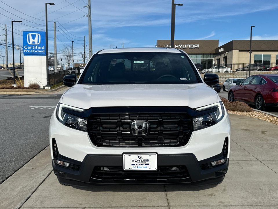 2025 Honda Ridgeline Black Edition 2