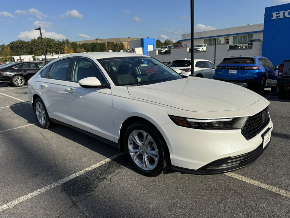 2025 Honda Accord Sedan LX 1