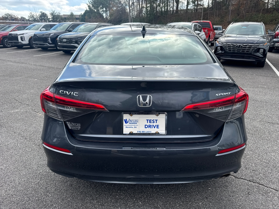 2022 Honda Civic Sedan Sport 6