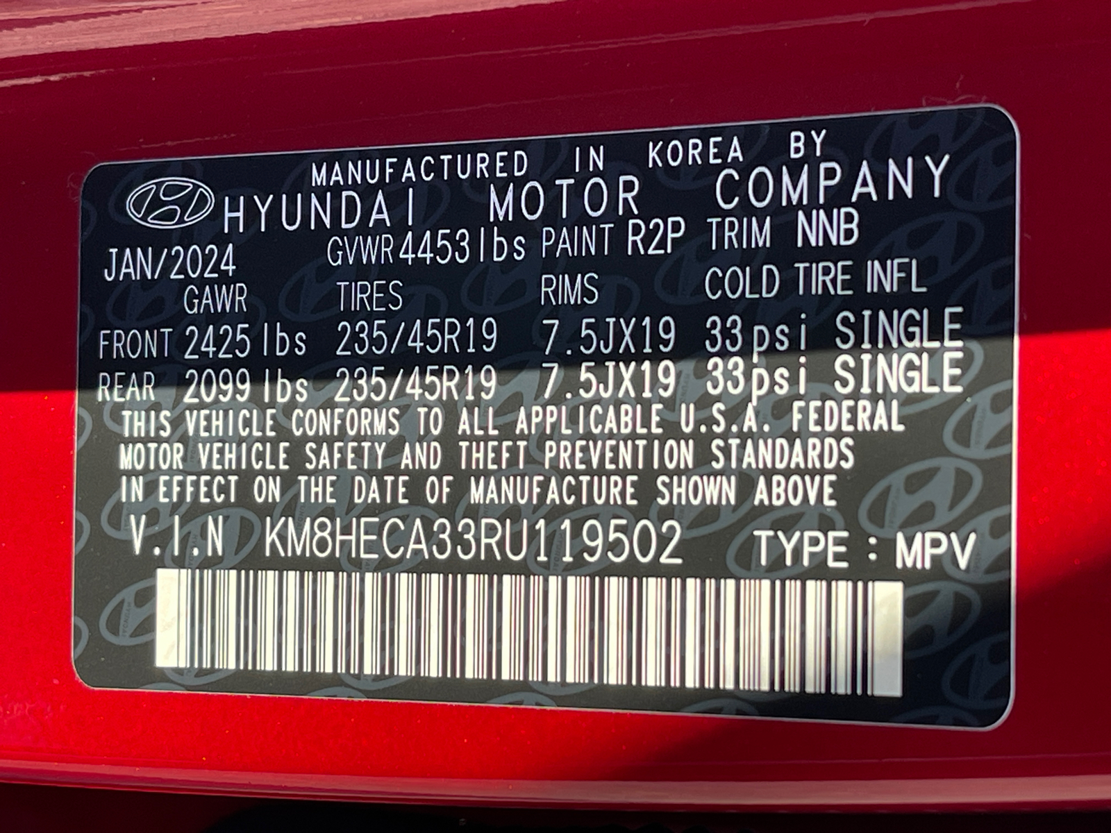 2024 Hyundai Kona Limited 16