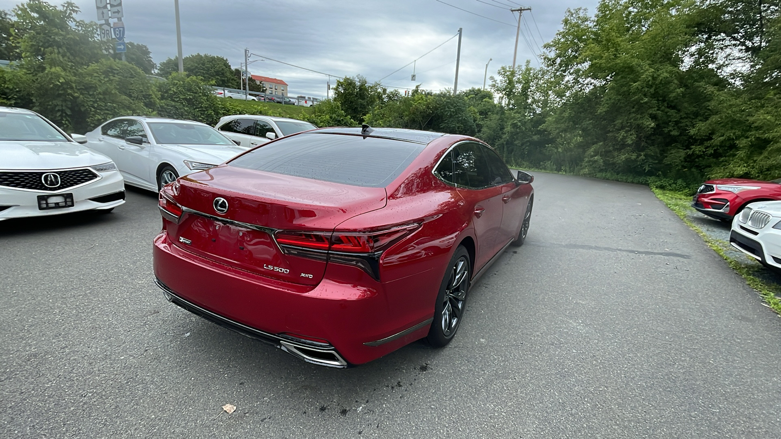 2021 Lexus LS LS 500 F SPORT 8