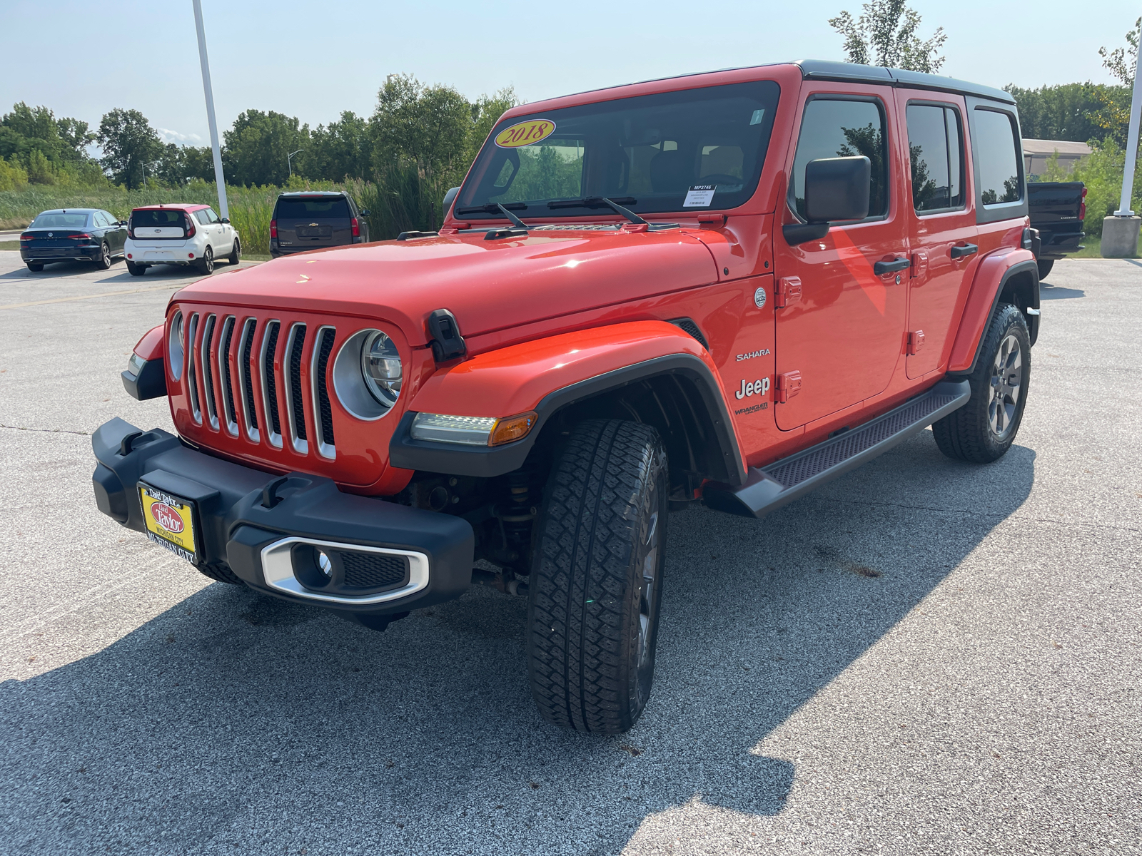 2018 Jeep Wrangler Unlimited Sahara 8