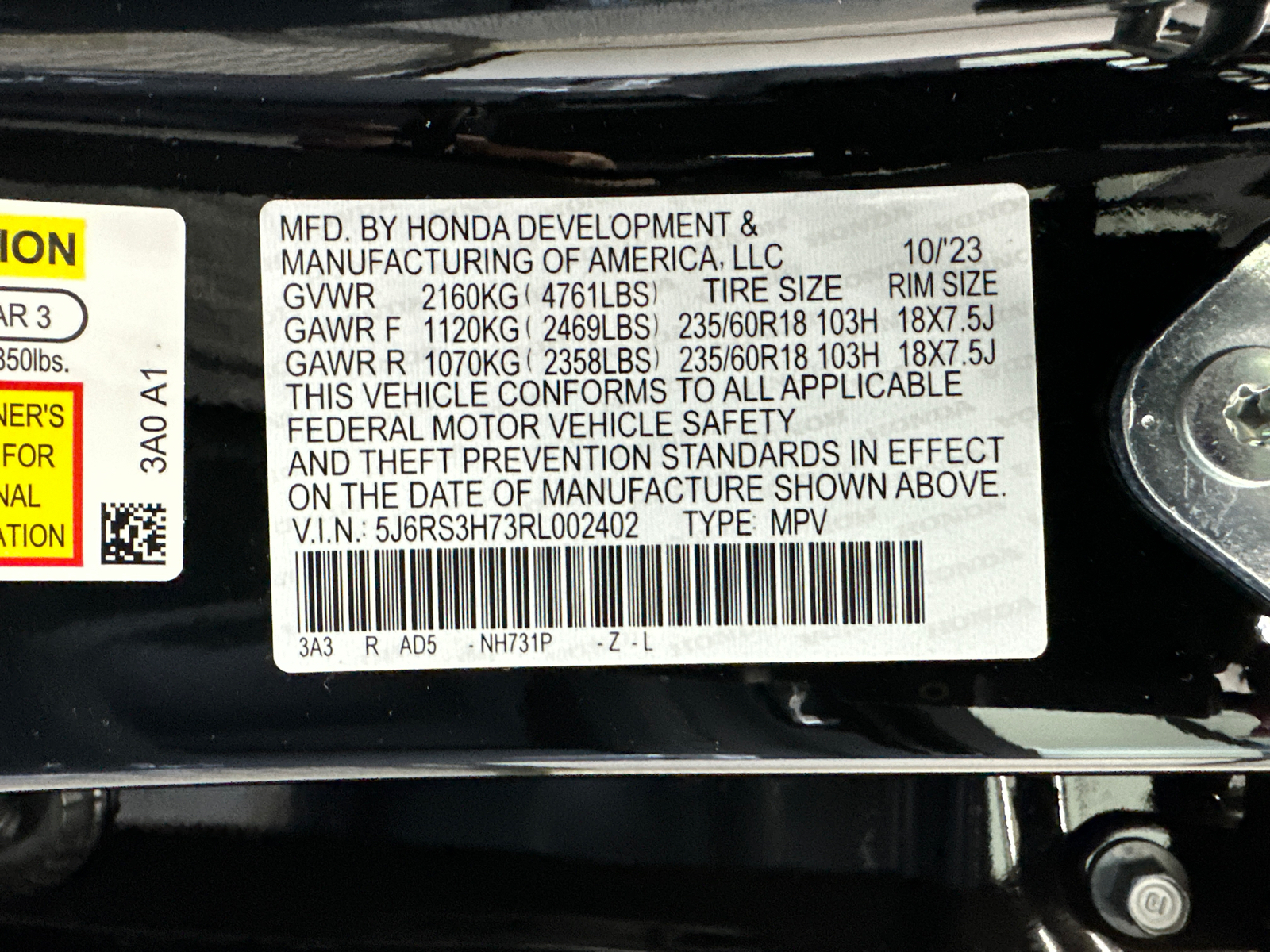 2024 Honda CR-V EX-L 38