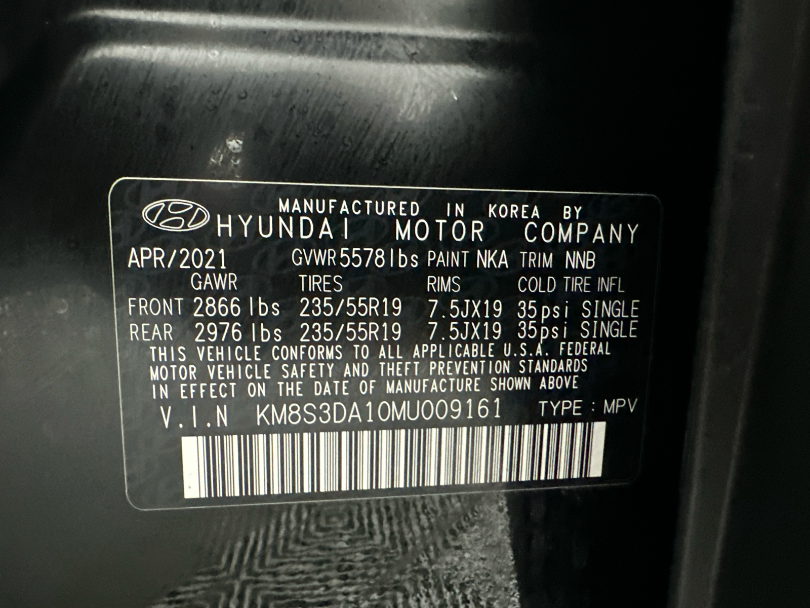 2021 Hyundai Santa Fe Hybrid SEL Premium 35