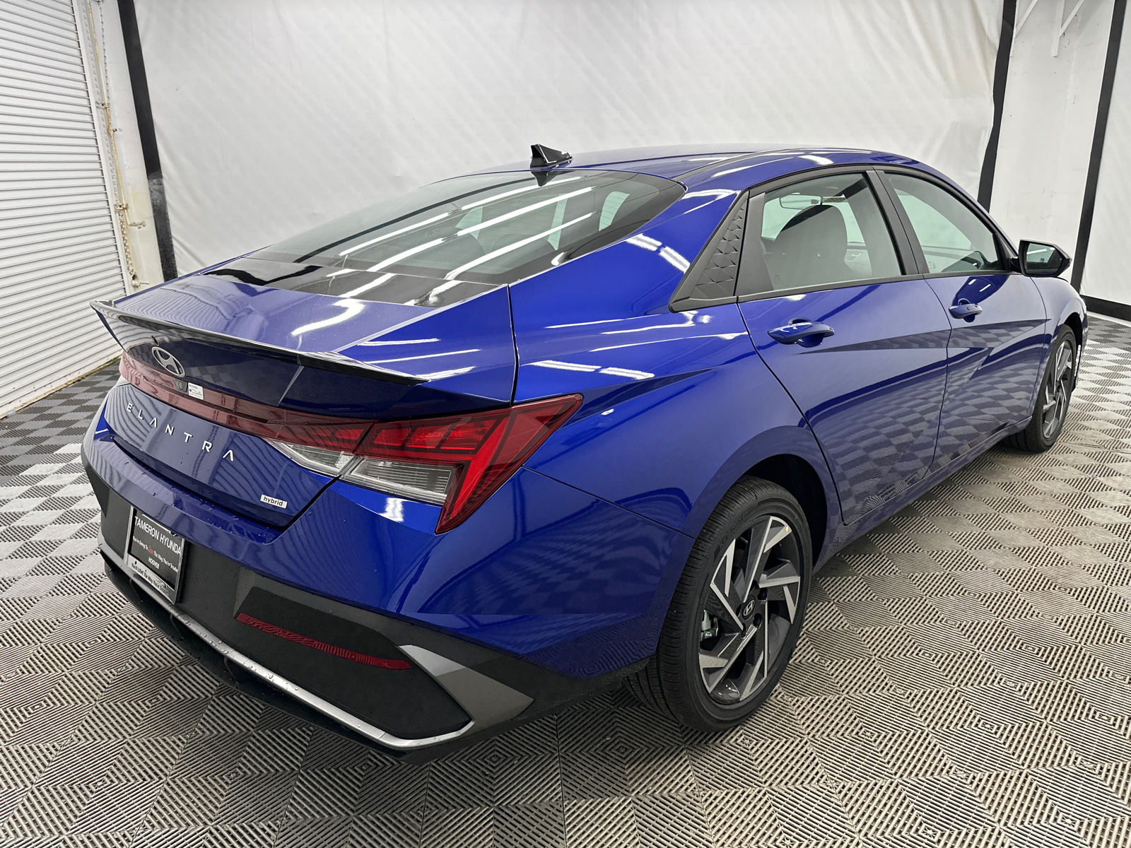 2025 Hyundai Elantra Hybrid Blue 5