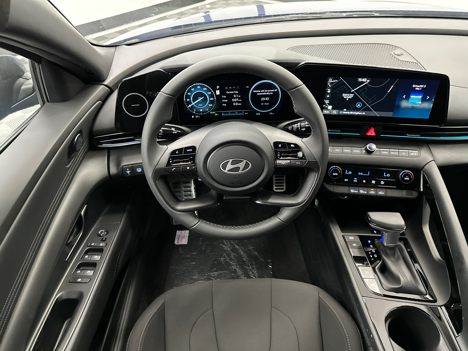 2025 Hyundai Elantra Hybrid Blue 22