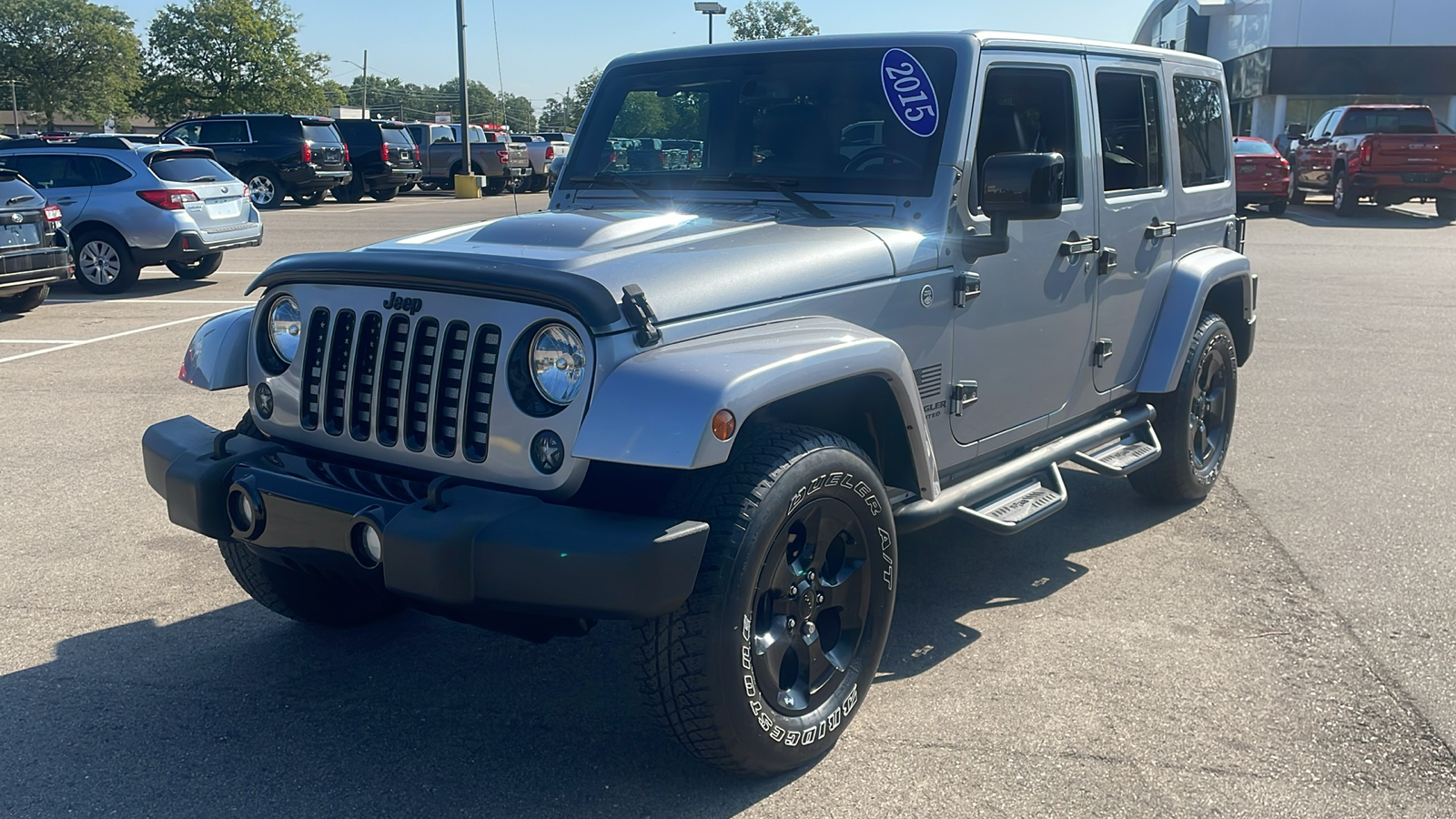 2015 Jeep Wrangler Unlimited Sahara Altitude 7