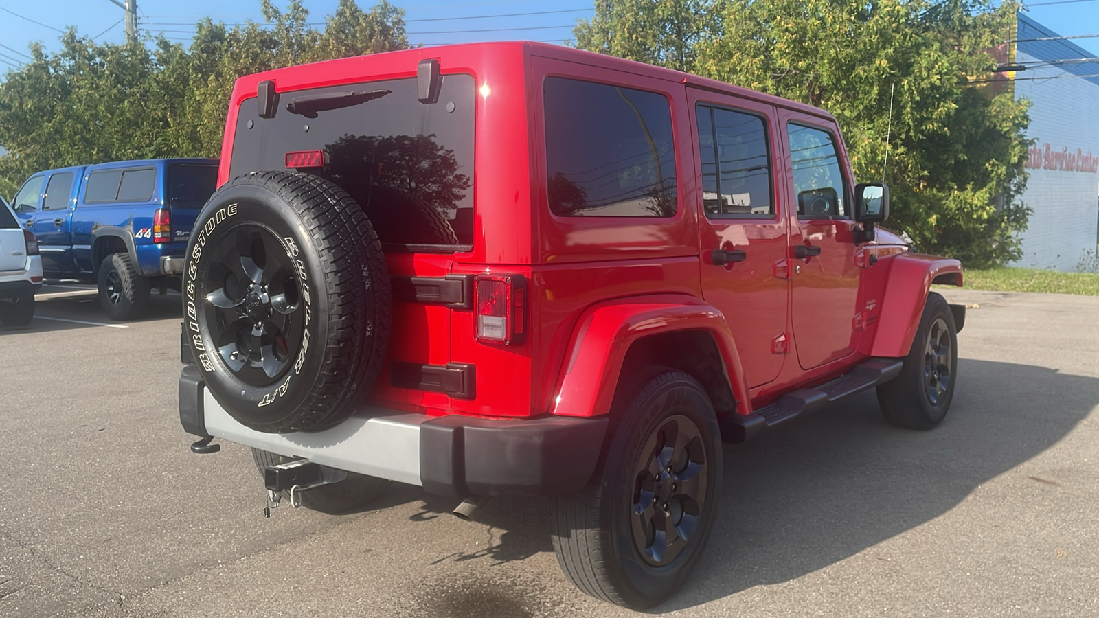 2015 Jeep Wrangler Unlimited Sahara 4