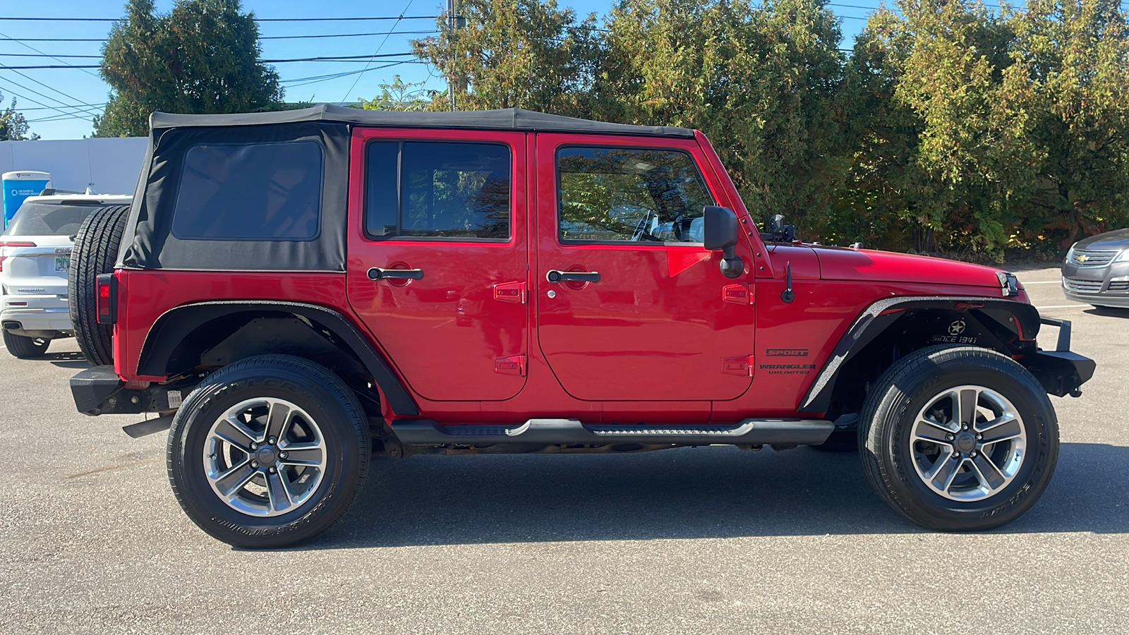 2014 Jeep Wrangler Unlimited Sport 3