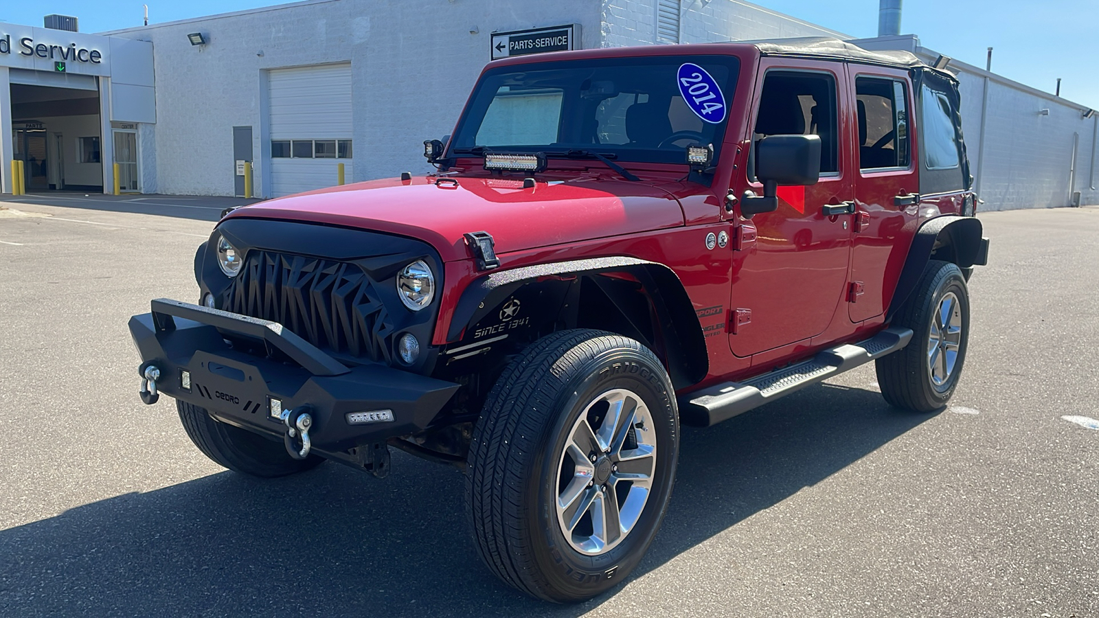 2014 Jeep Wrangler Unlimited Sport 7