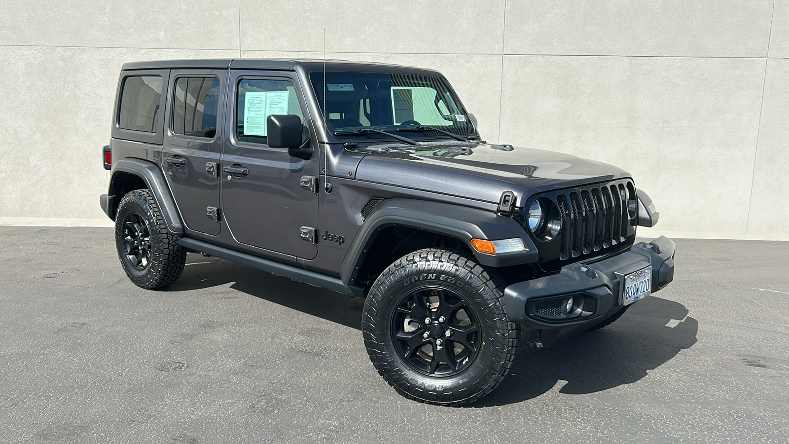 2021 Jeep Wrangler Unlimited Willys 1