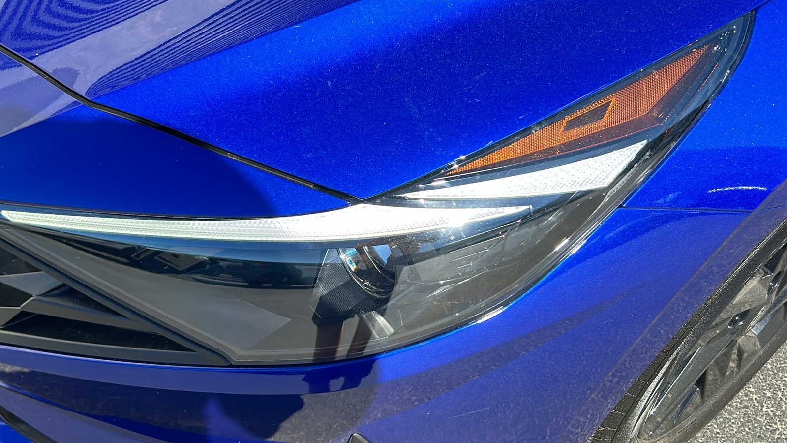 2023 Hyundai Elantra Hybrid Blue 6