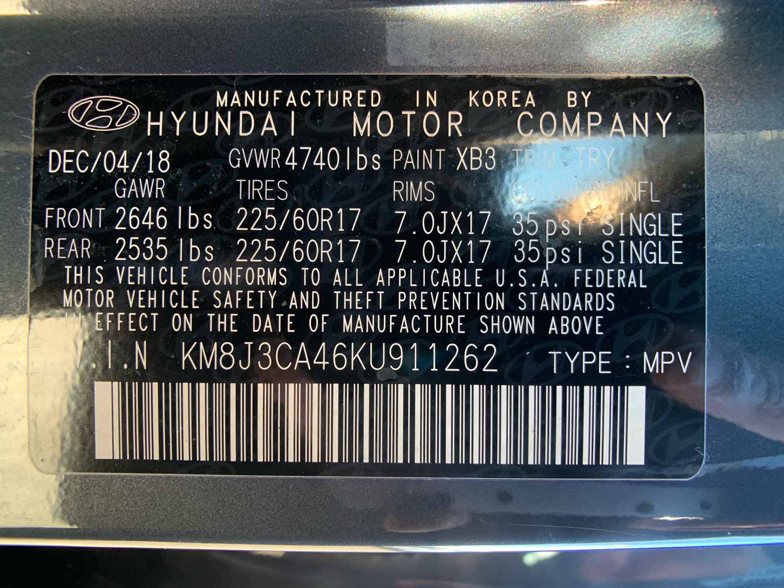 2019 Hyundai Tucson Value 16