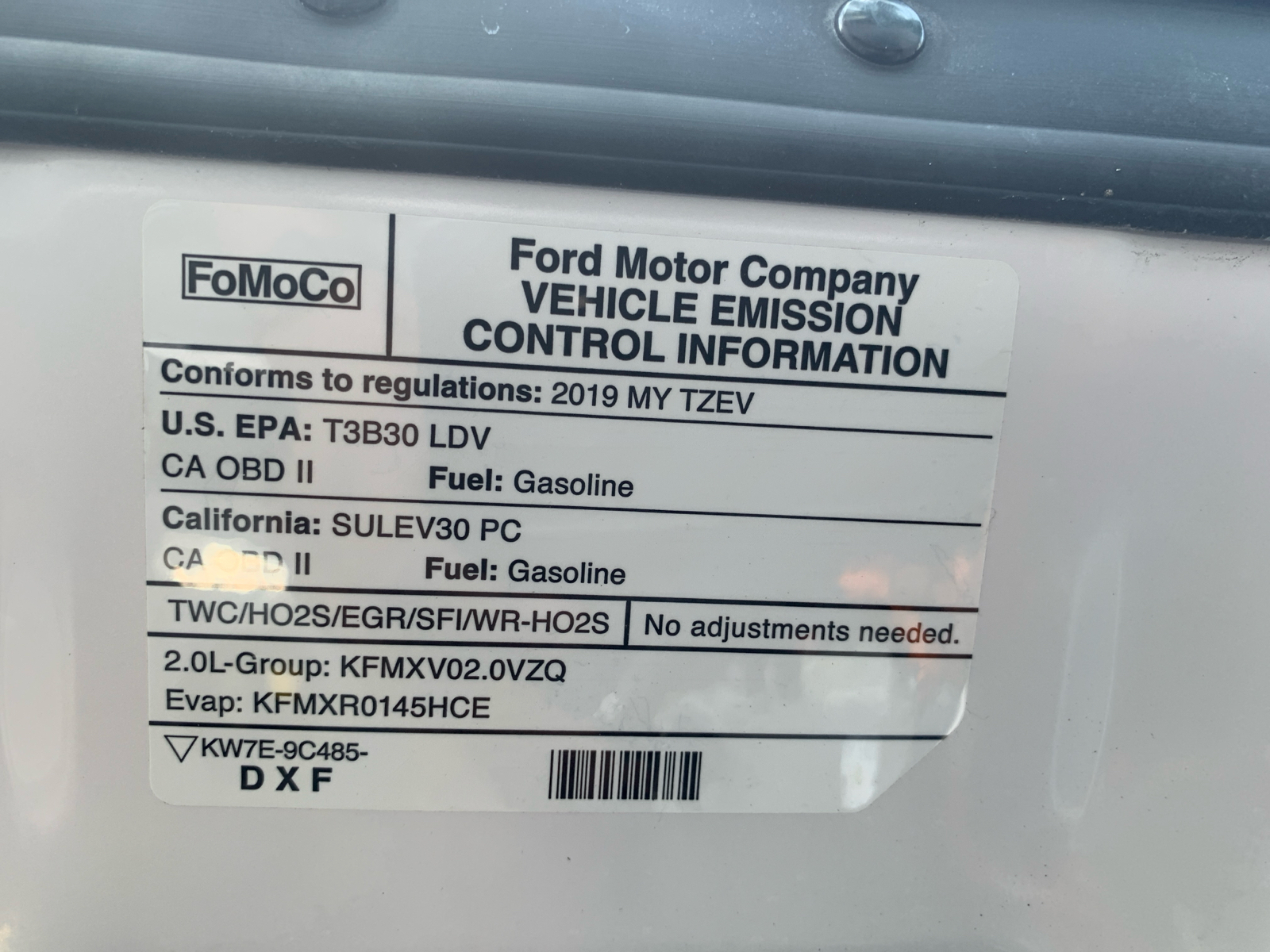 2019 Ford Fusion Energi Titanium 15