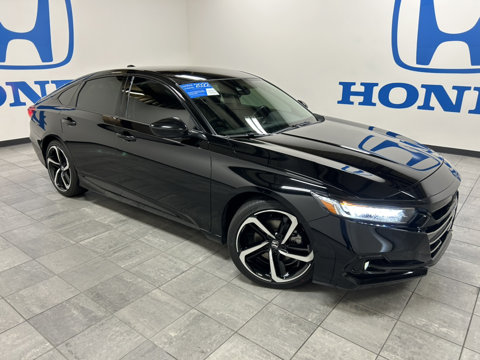 2022 Honda Accord Sedan Sport SE 2