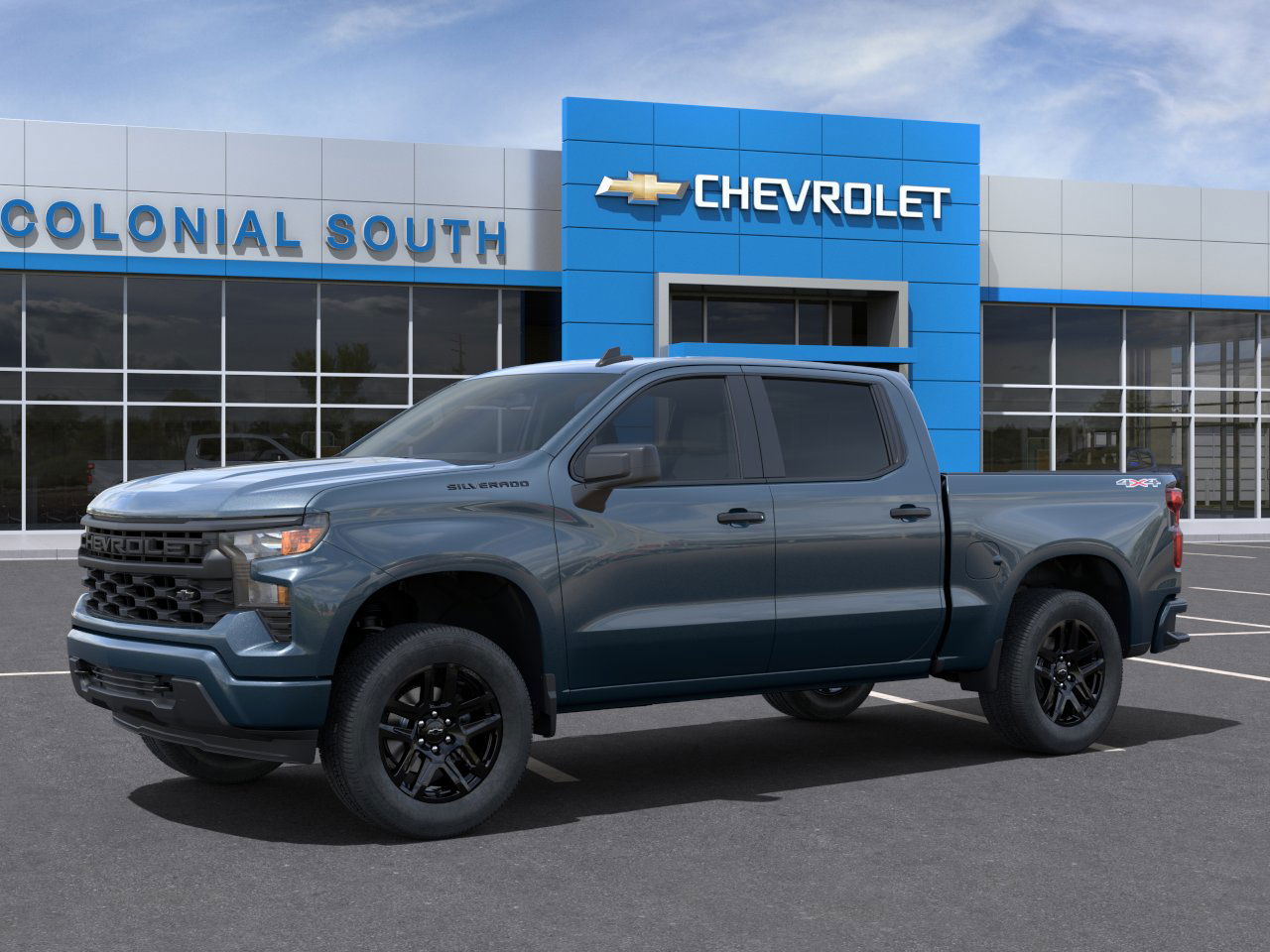 2024 Chevrolet Silverado 1500 Custom 4WD Crew Cab 147 2