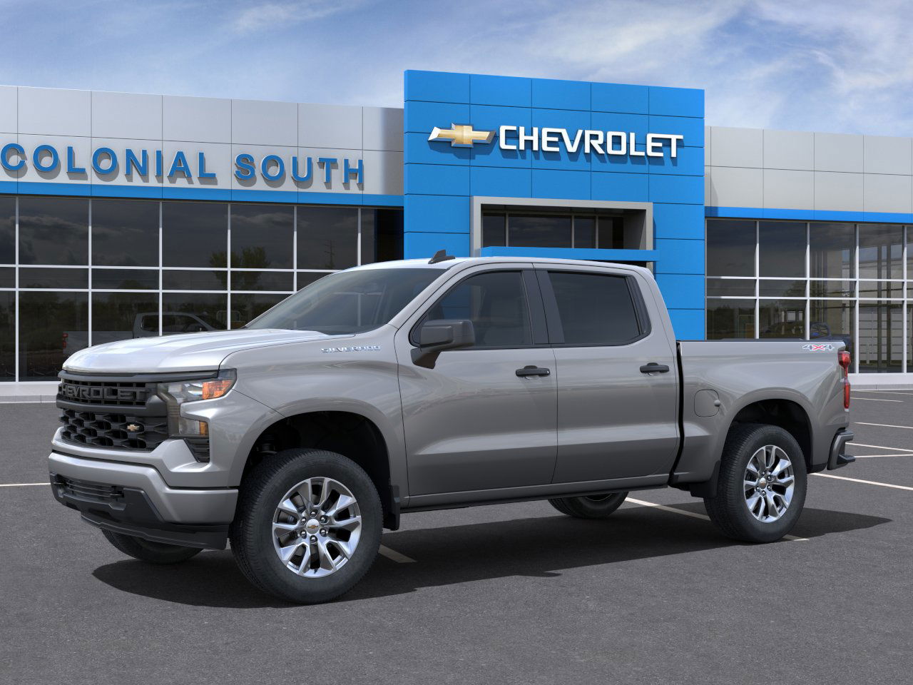 2025 Chevrolet Silverado 1500 Custom 4WD Crew Cab 147 2