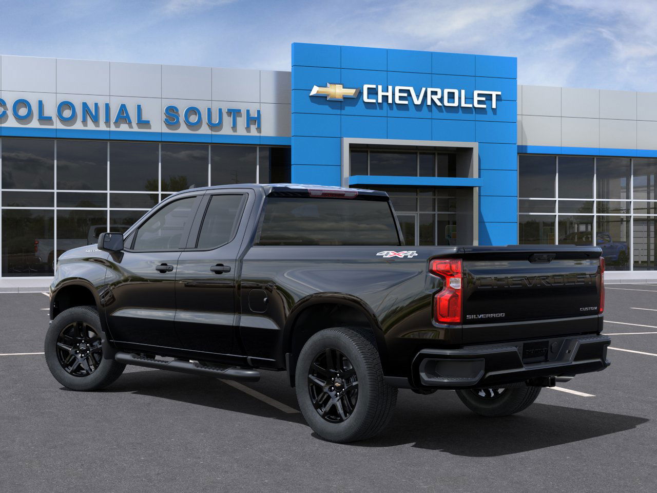 2025 Chevrolet Silverado 1500 Custom 4WD Double Cab 147 3