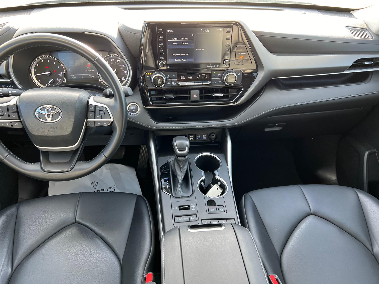 2022 Toyota Highlander XLE 15