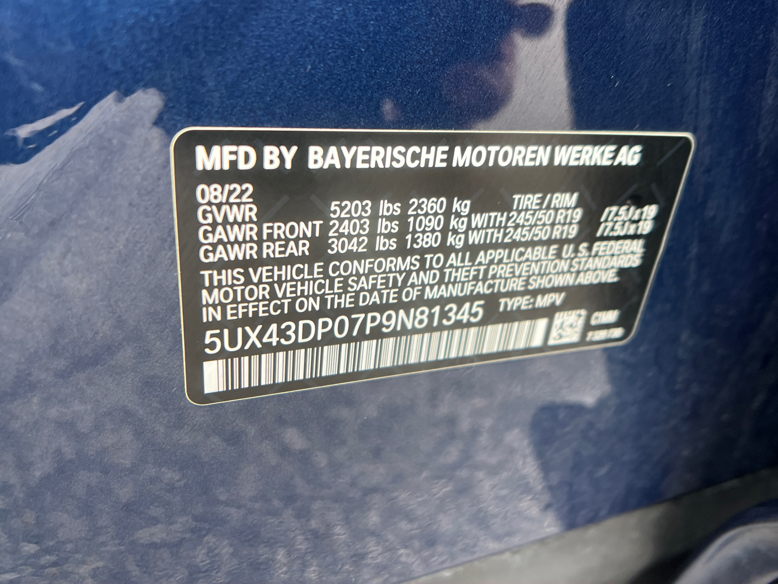 2023 BMW X3 sDrive30i 37