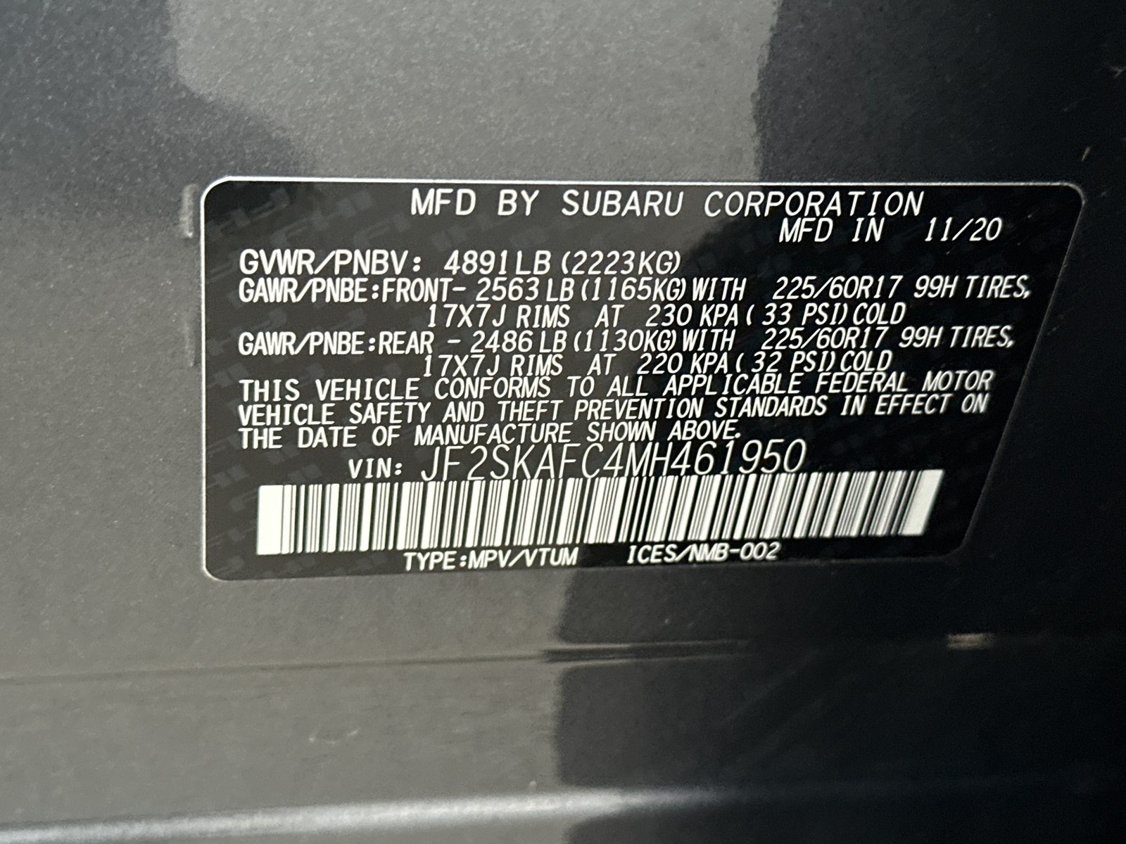 2021 Subaru Forester Premium 31