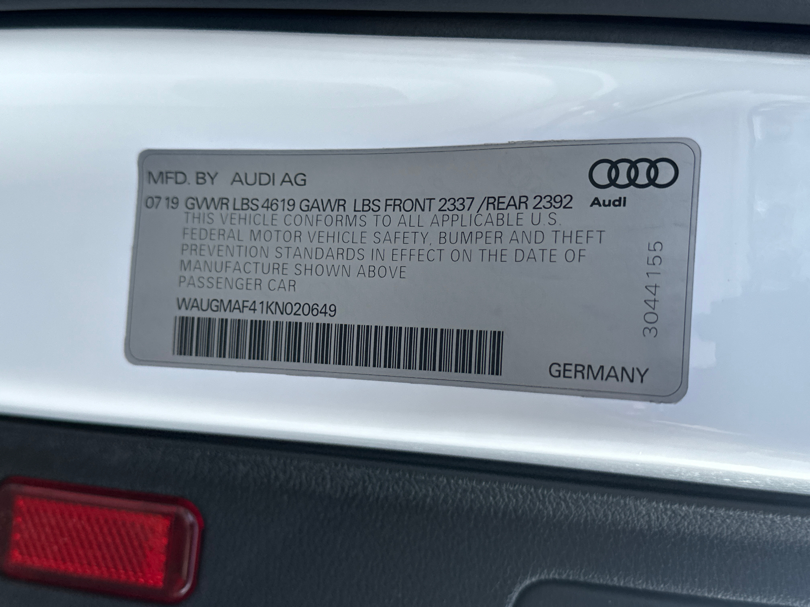 2019 Audi A4 2.0T Premium 29