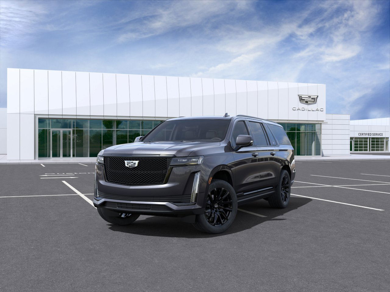 2024 Cadillac Escalade ESV Sport Platinum 8