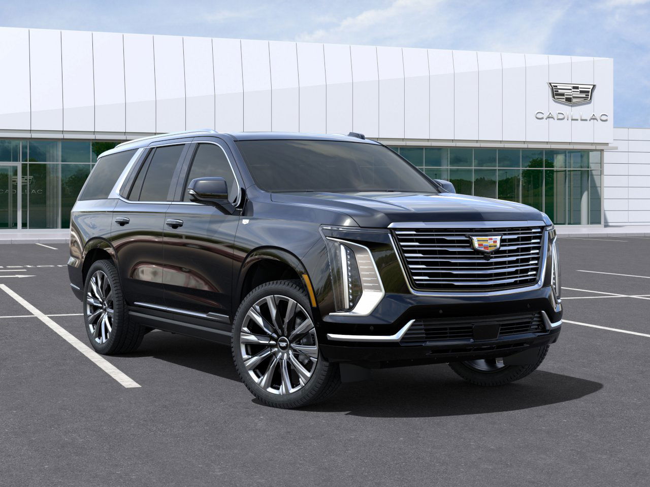 2025 Cadillac Escalade Premium Luxury Platinum 7