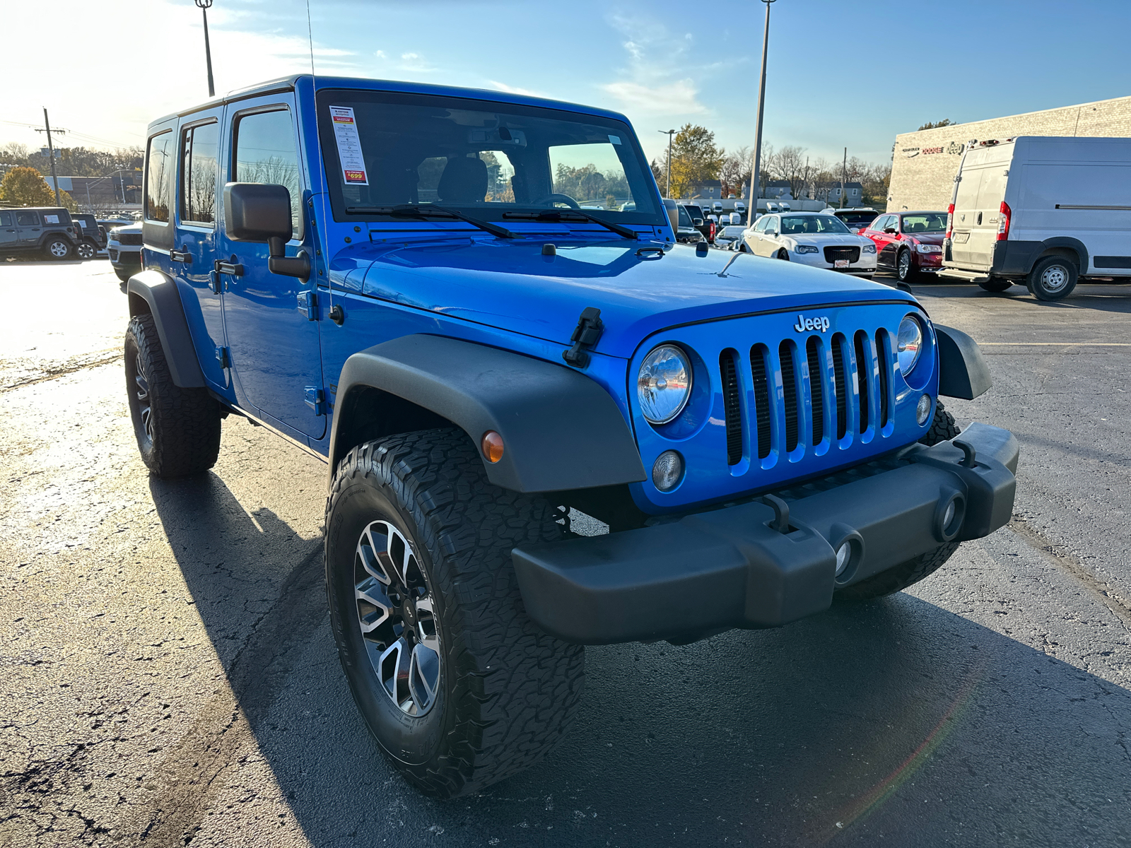 2015 Jeep Wrangler Unlimited Sport 4