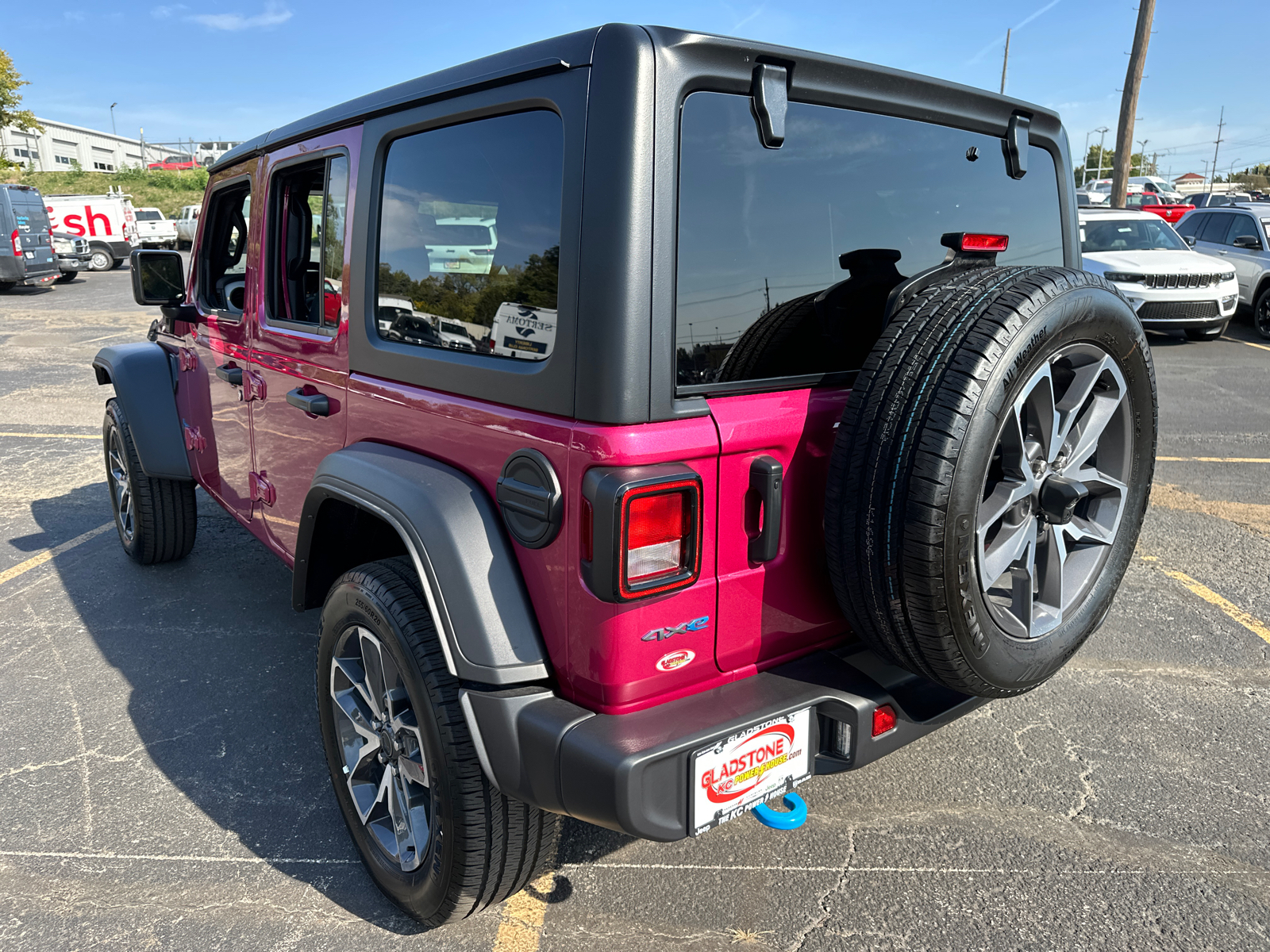 2024 Jeep Wrangler Sport S 4xe 8