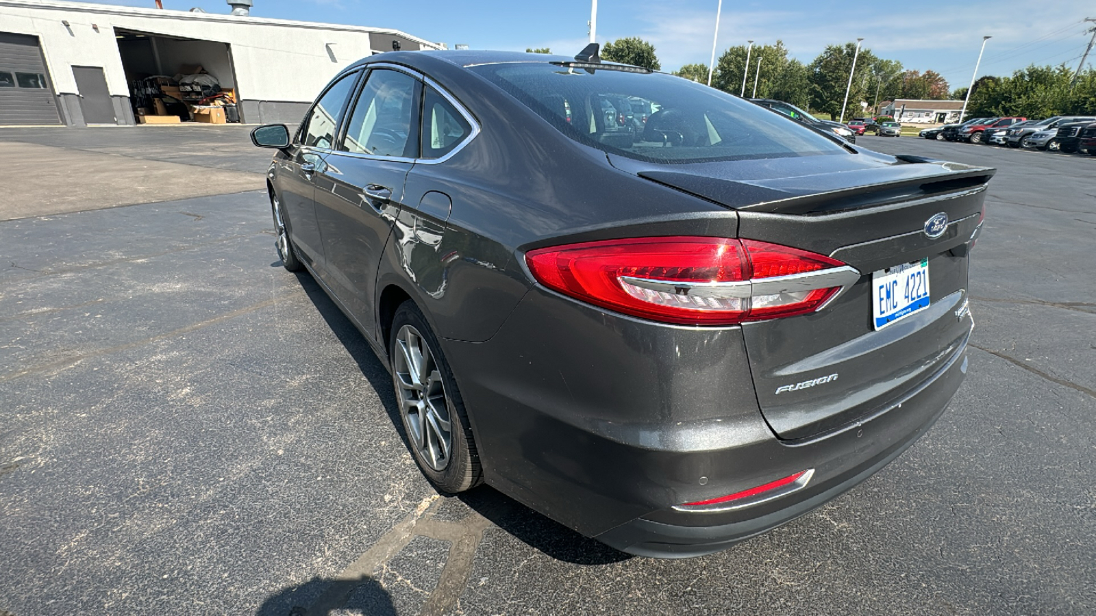 2019 Ford Fusion Hybrid Titanium 4