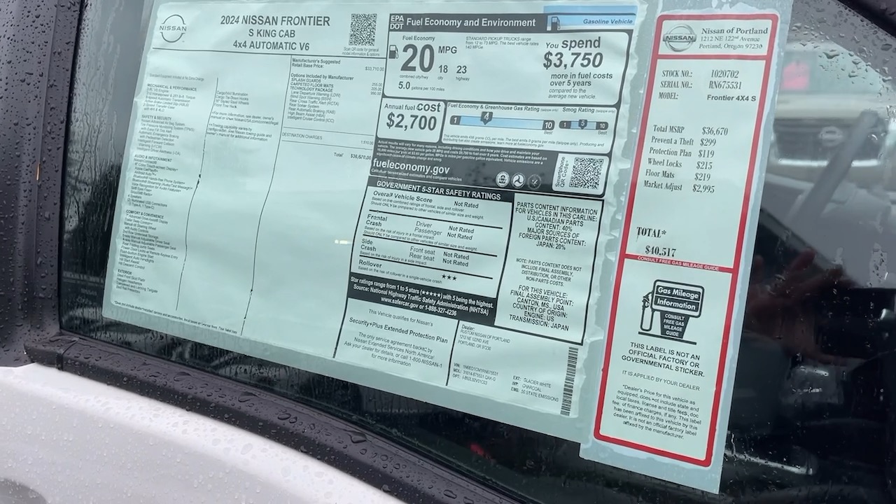 2024 Nissan Frontier S King 6