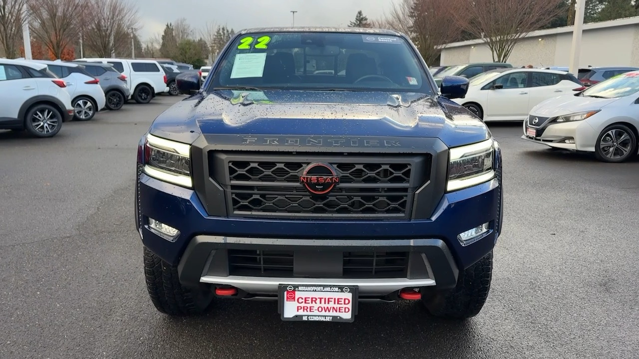 2022 Nissan Frontier PRO4X Crew Auto 4