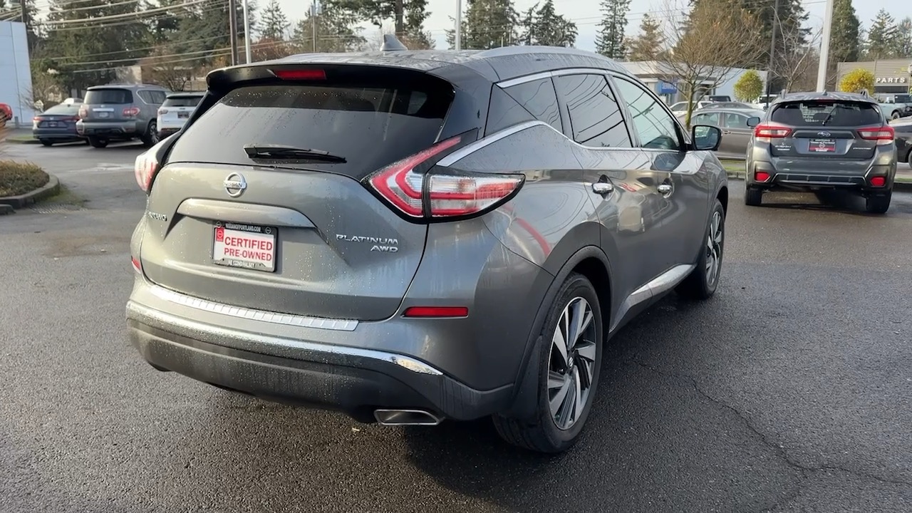 2018 Nissan Murano Platinum 8