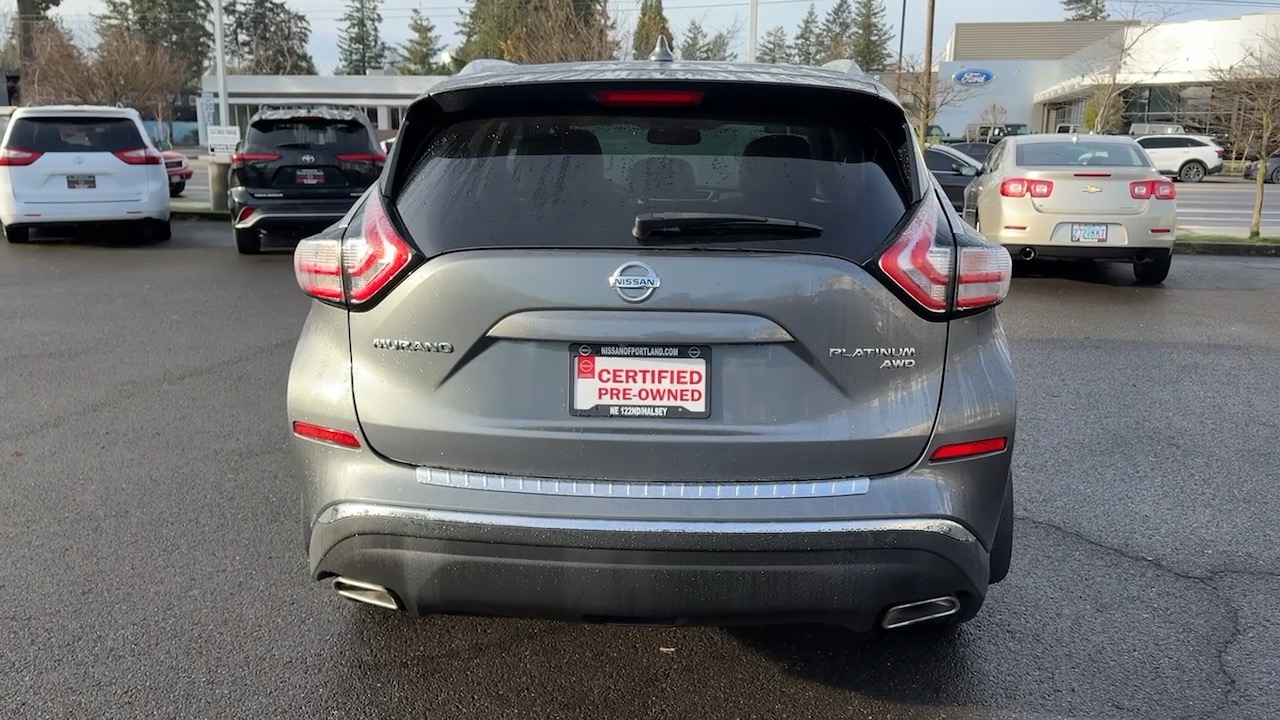 2018 Nissan Murano Platinum 9