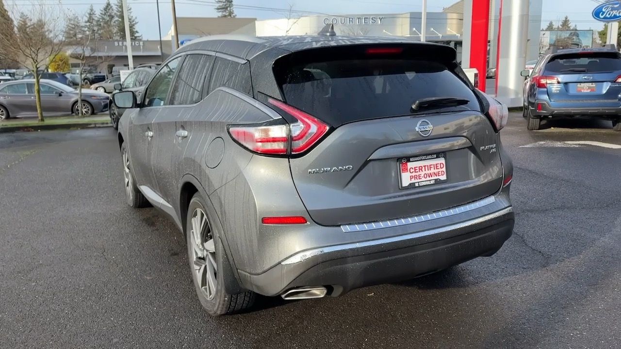 2018 Nissan Murano Platinum 10