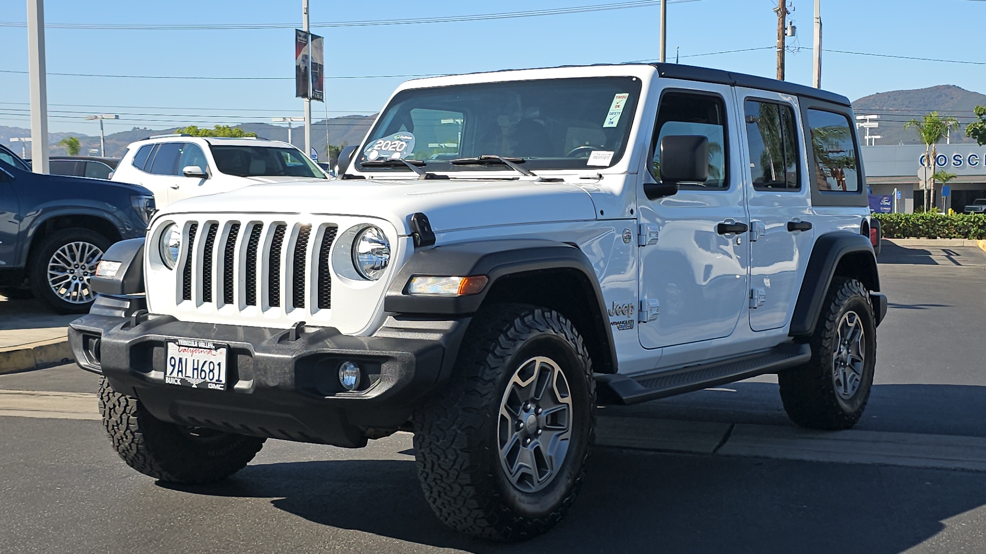 2020 Jeep Wrangler Unlimited Sport S 4X4 1