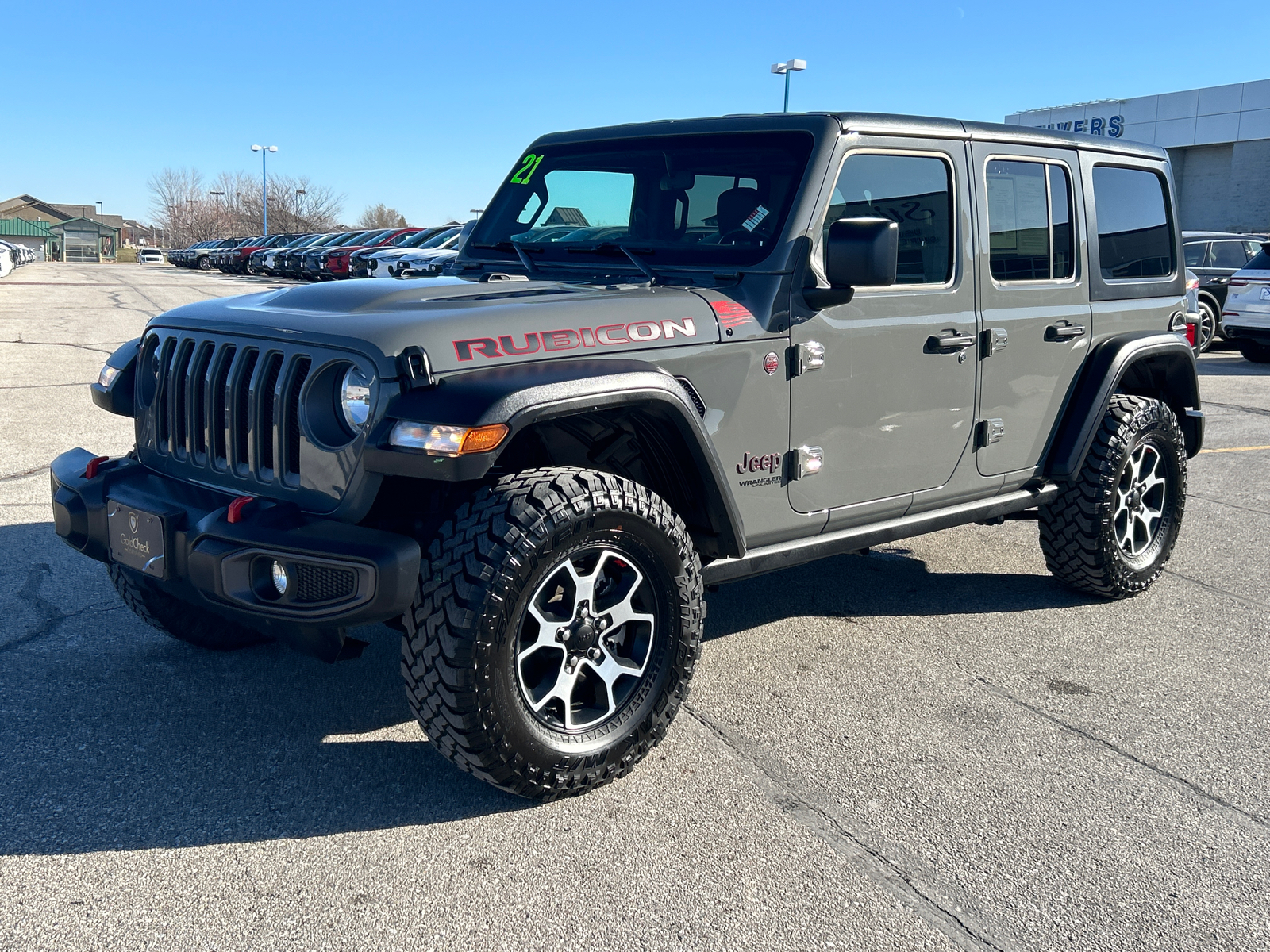 2021 Jeep Wrangler Unlimited Rubicon 7