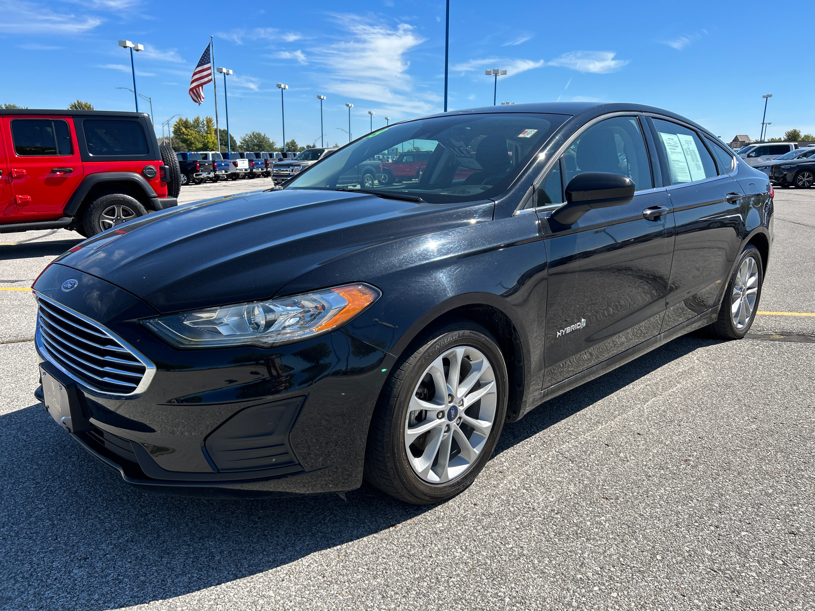 2019 Ford Fusion Hybrid SE 7