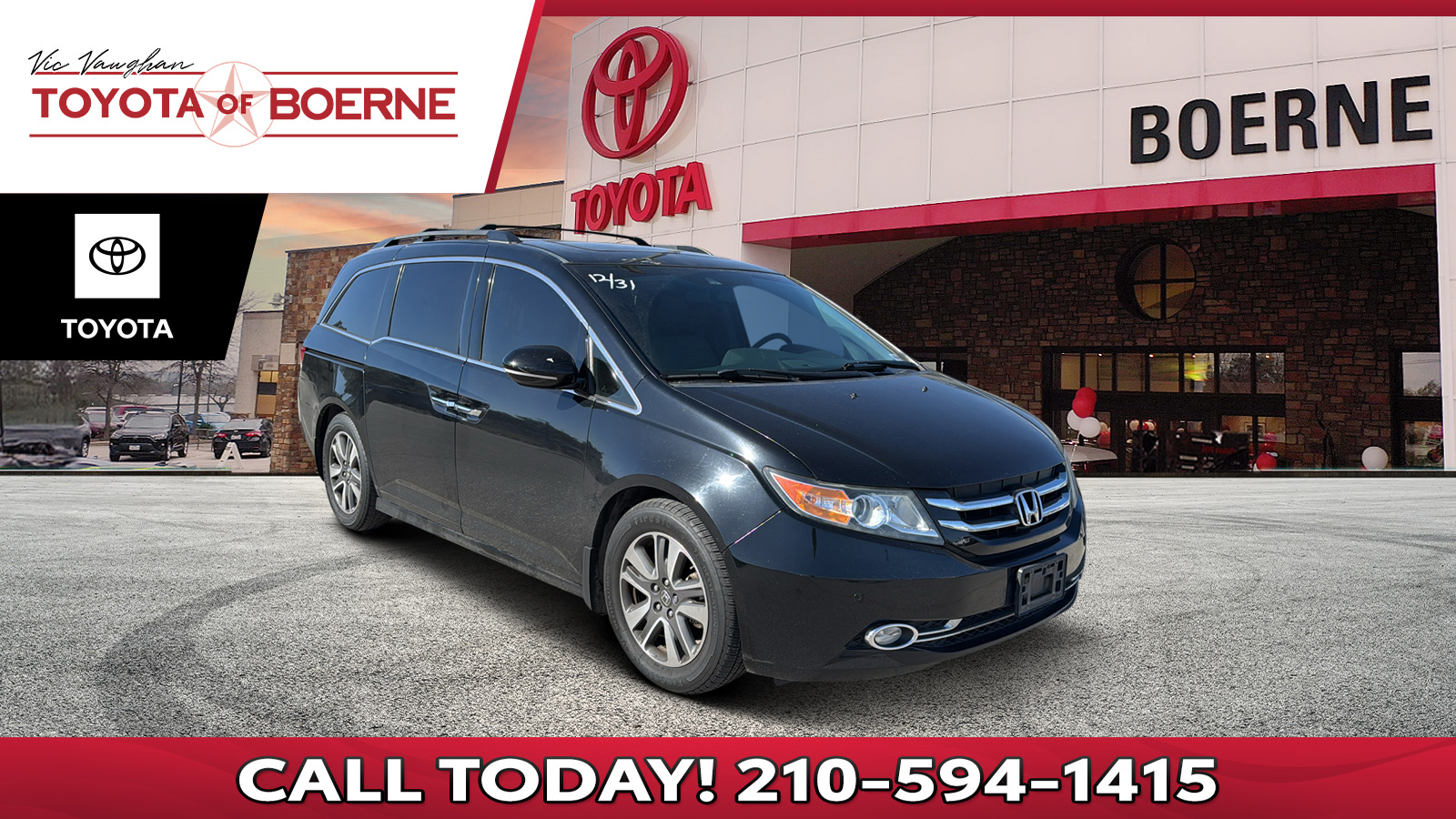 2014 Honda Odyssey Touring Elite 1