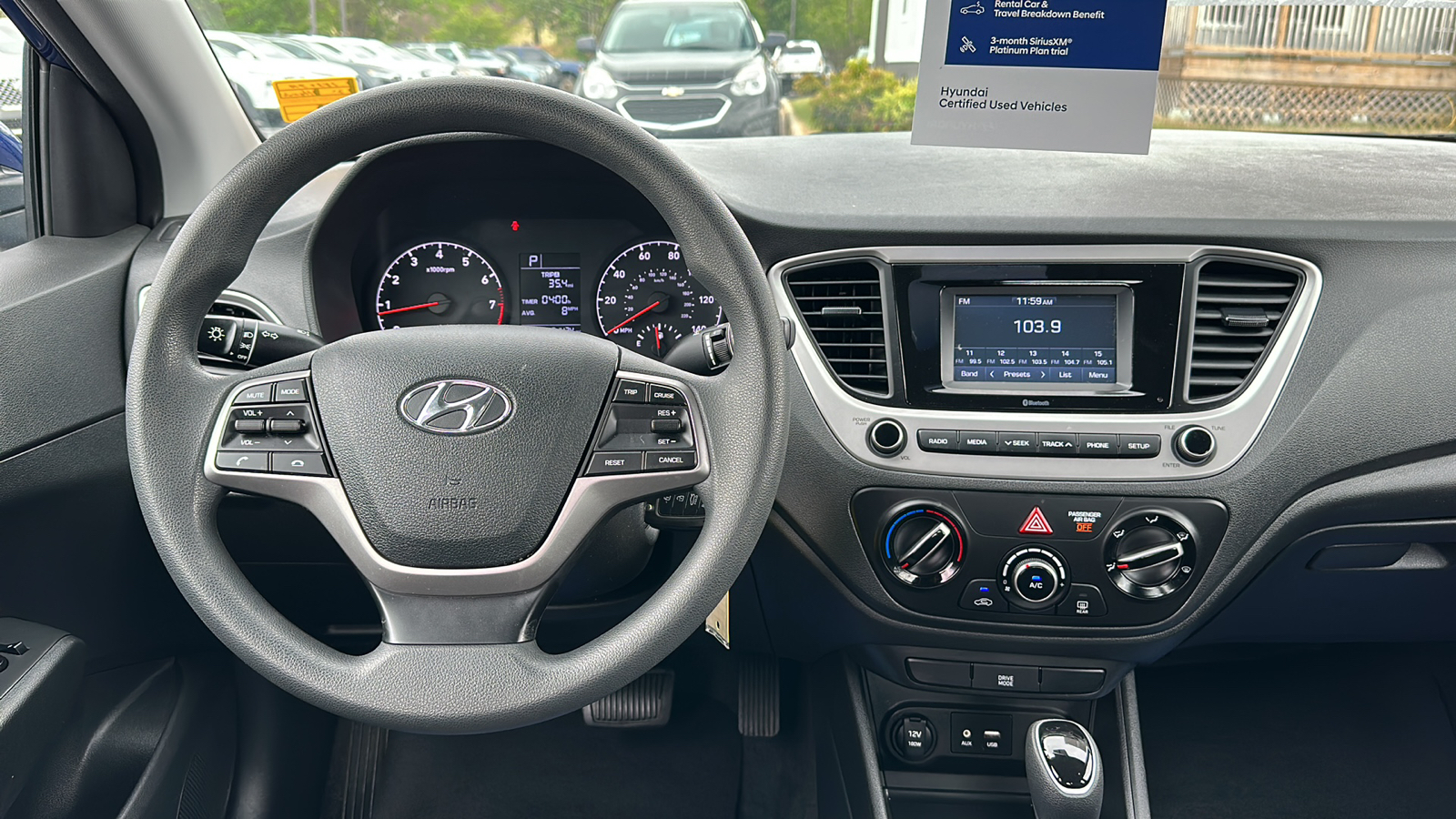 2021 Hyundai Accent SE 9