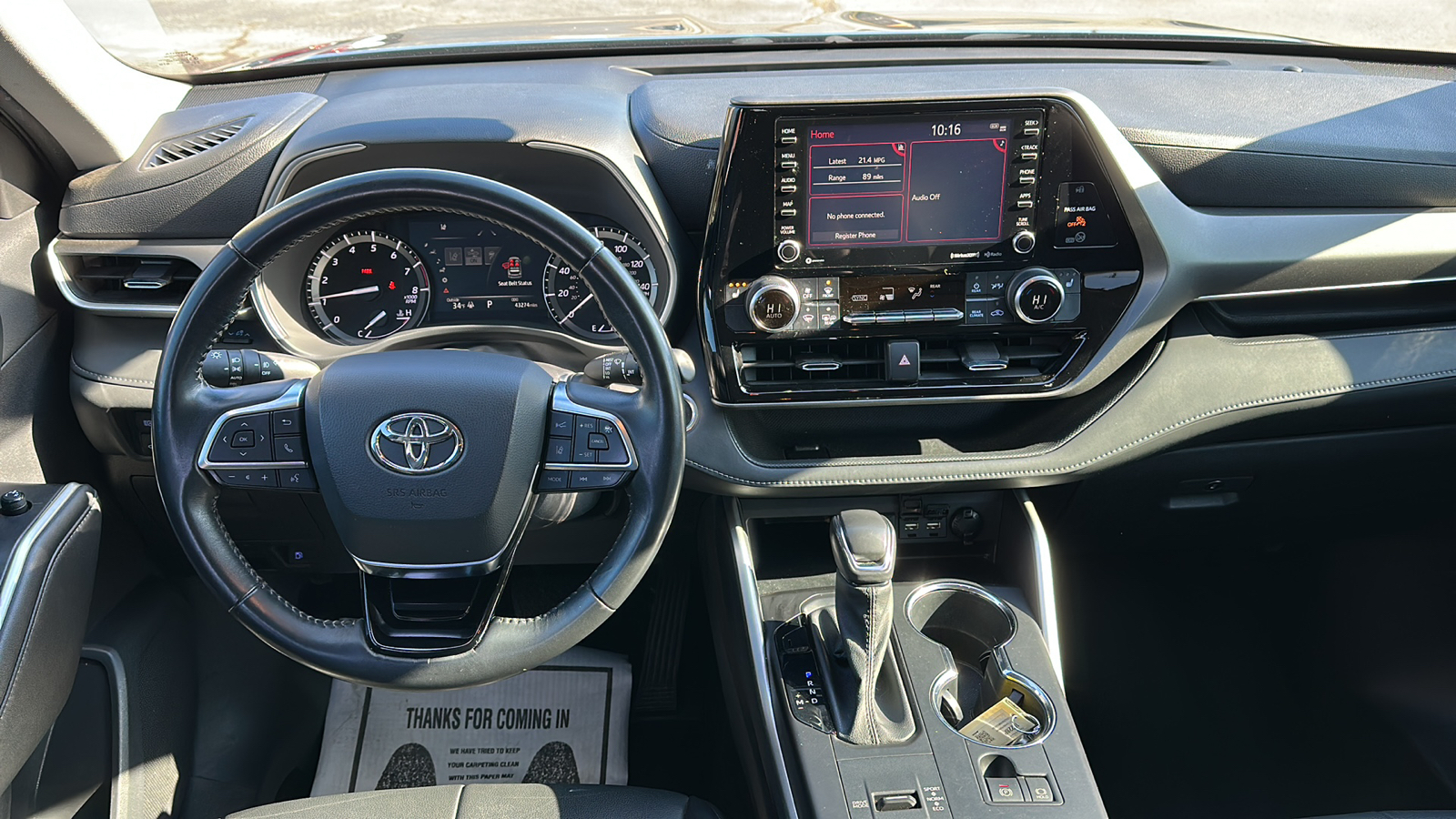 2021 Toyota Highlander XLE 15