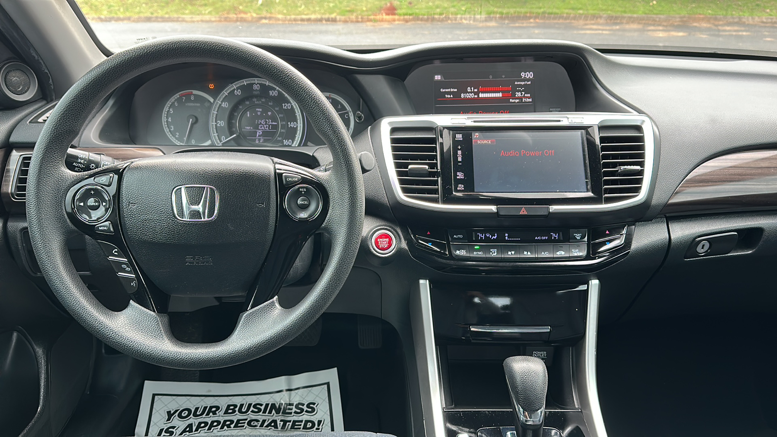 2016 Honda Accord EX 14
