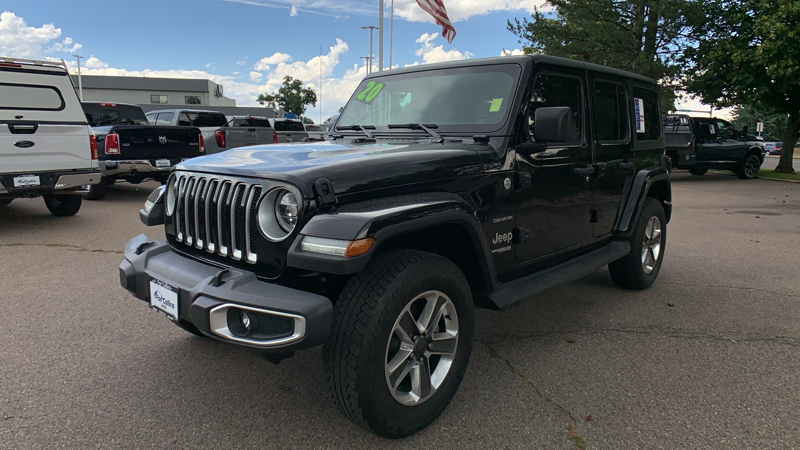 2020 Jeep Wrangler Unlimited Sahara 2