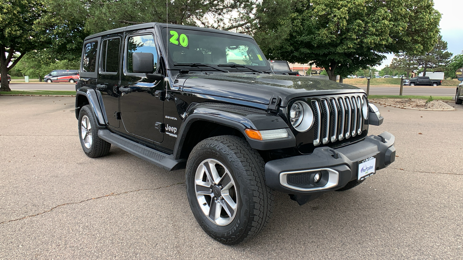 2020 Jeep Wrangler Unlimited Sahara 4