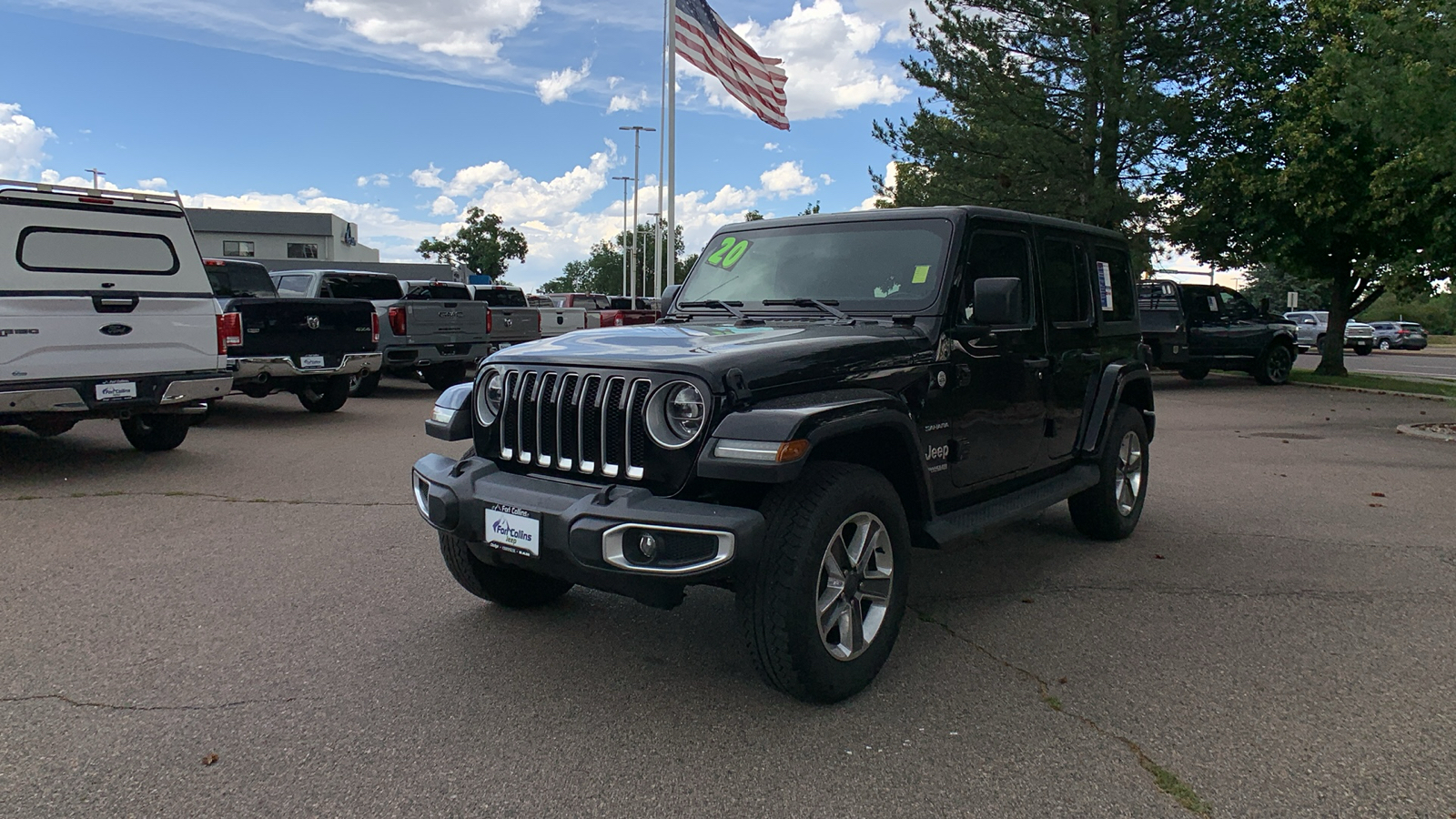 2020 Jeep Wrangler Unlimited Sahara 10