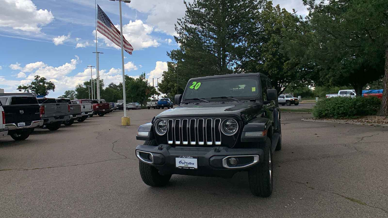 2020 Jeep Wrangler Unlimited Sahara 11