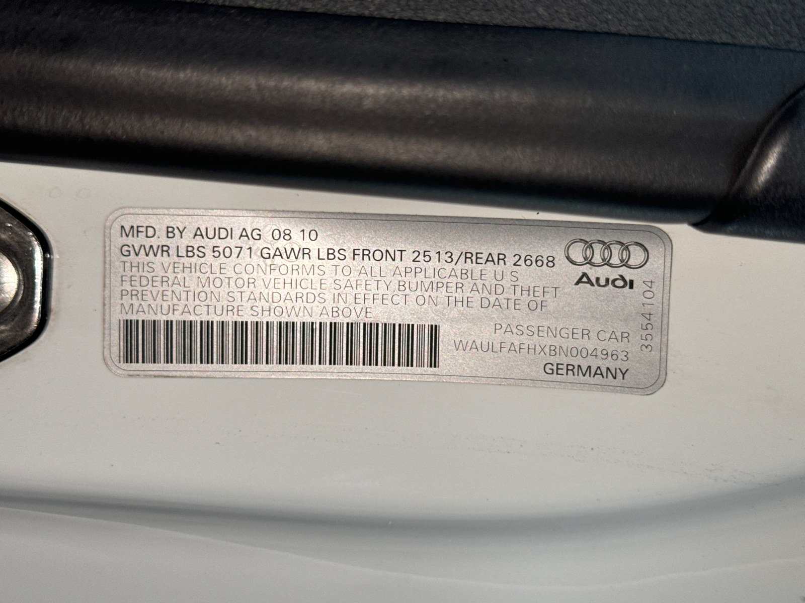 2011 Audi A5  50