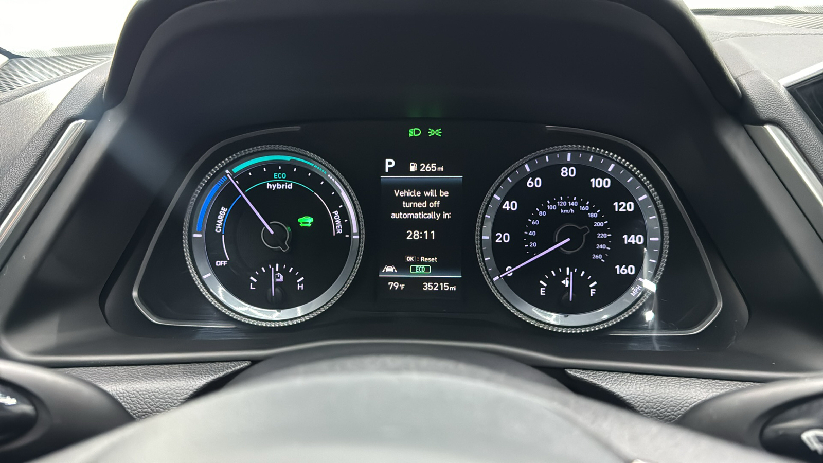 2021 Hyundai Sonata Hybrid Blue Sedan 4D 41