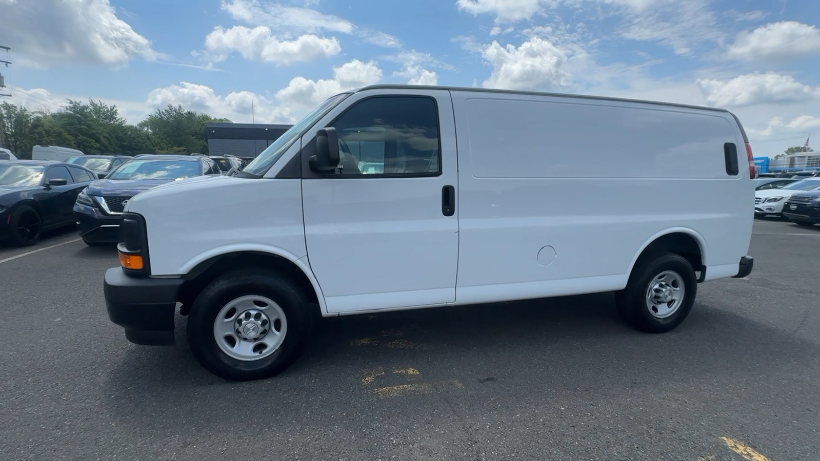 2017 Chevrolet Express 3500 Cargo Regular Van 3D 4